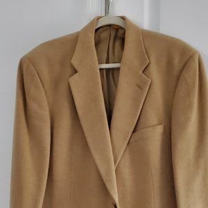 Bill Blass  for Belk Mens Vintage 100% camel hair Sport coat